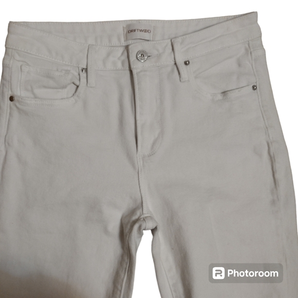 Driftwood Distressed 5 Pockets Skinny Ankle Jeans - Picture 5 of 9